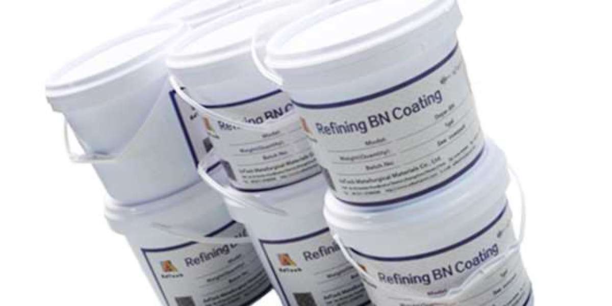 What does boron nitride coating consist of