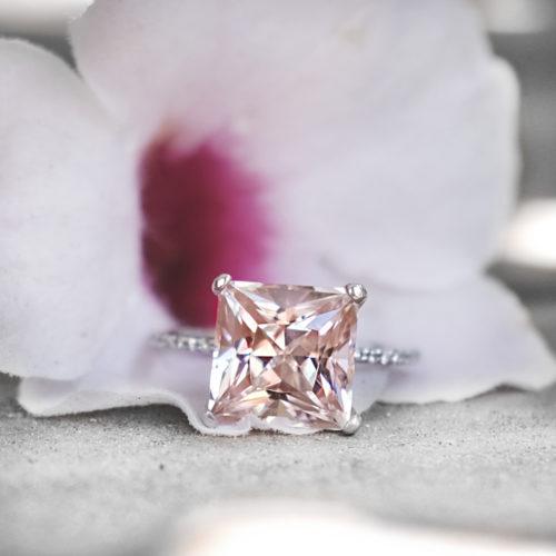 Design Your Own Affordable Morganite Ring