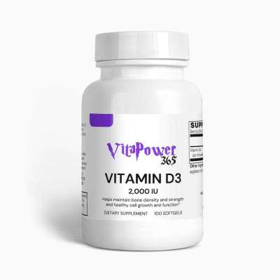 VitaPower365 Vitamin D3 2,000 IU Profile Picture