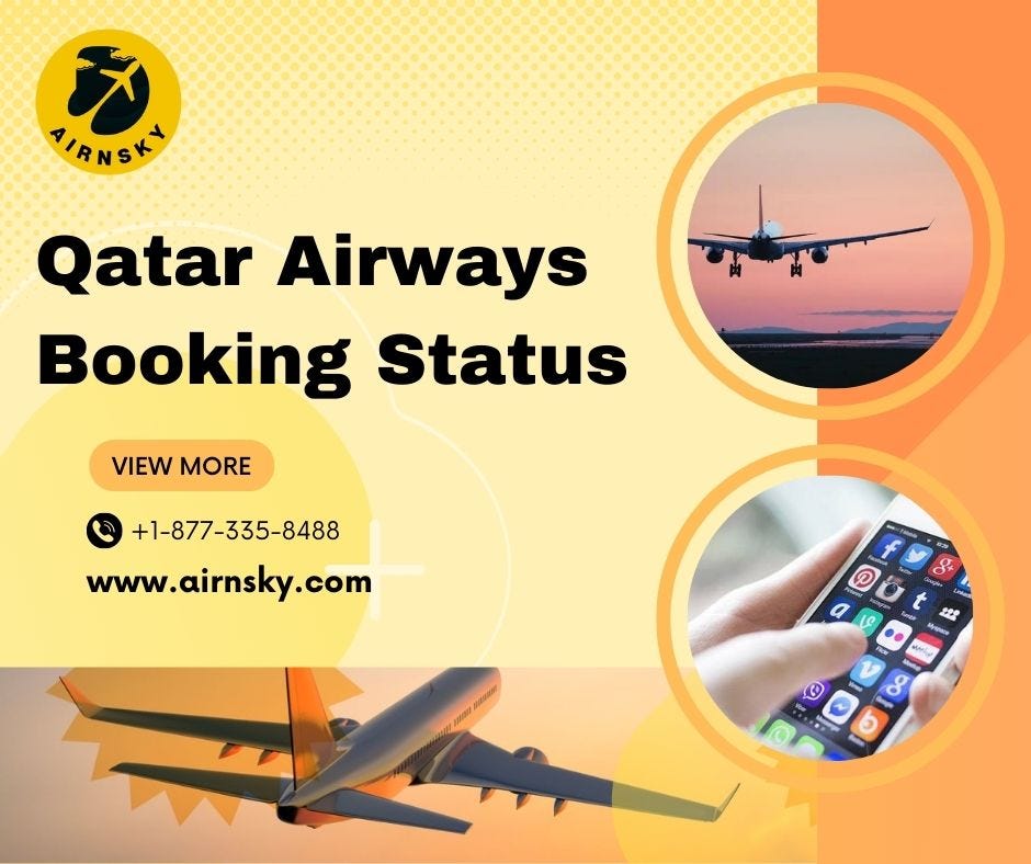 How can I check my Qatar Airways booking status online? | by Herry John | Sep, 2023 | Medium