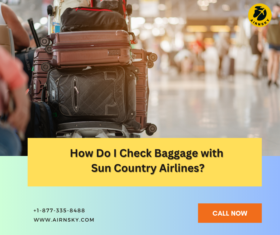 Sun Country Airlines baggage | +1-877-335-8488 | Medium