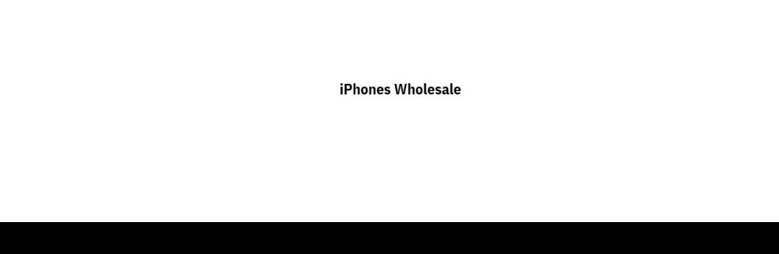 iPhones wholesale