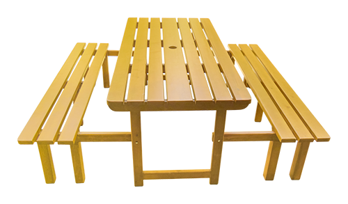 Picnic table Dubai -Areeka Event Rentals