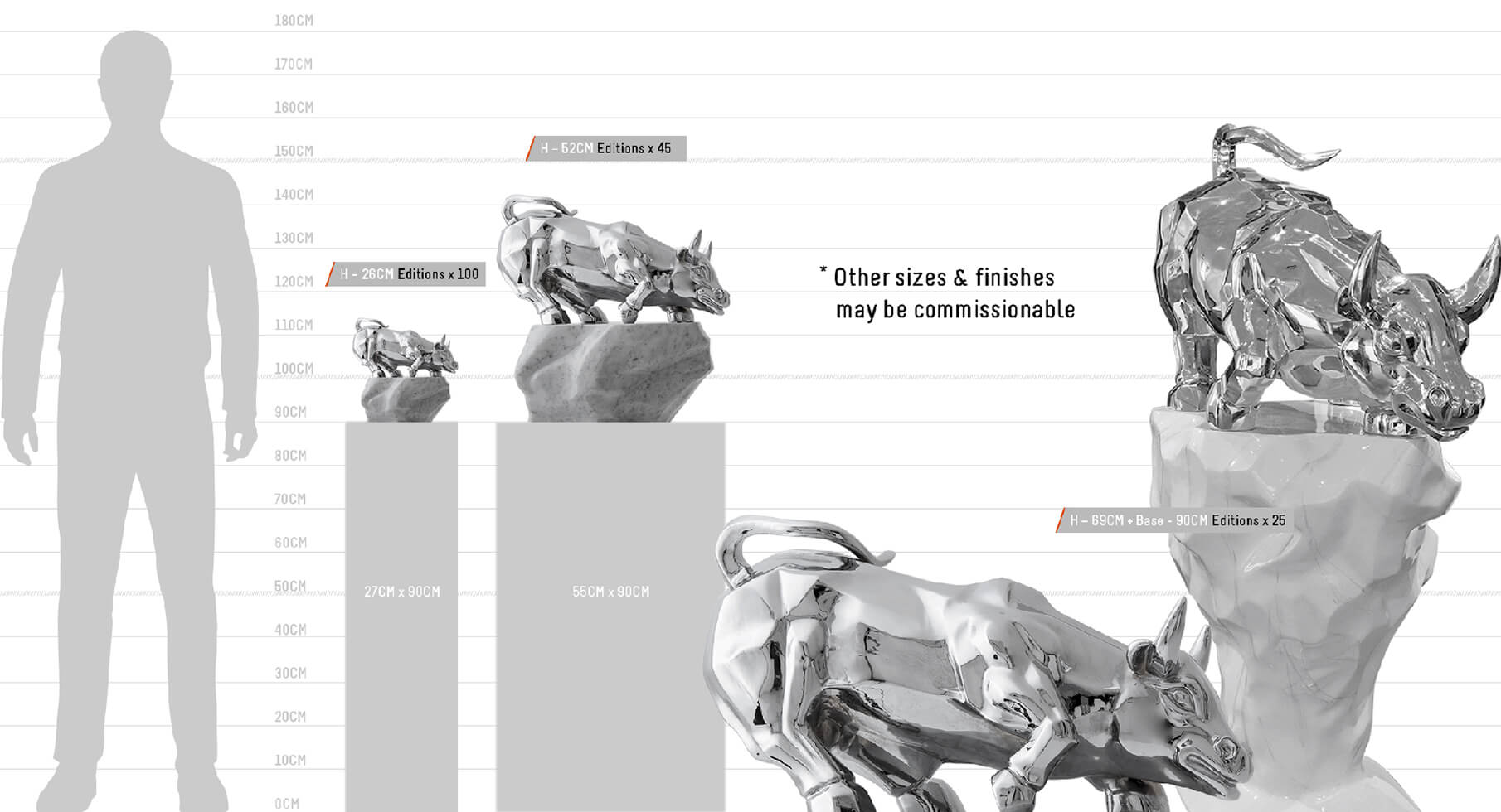 Find the Lamborghini Inspired Bull Statue