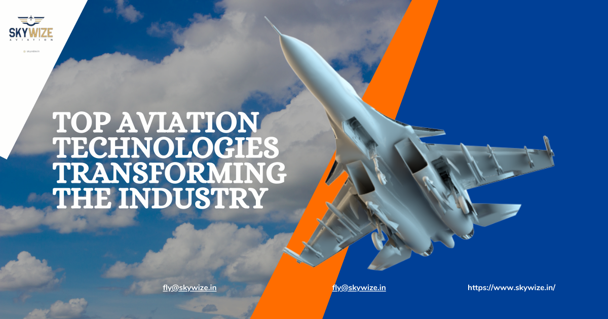 Top Aviation Technologies Transforming the Industry | by Aviation Institute | Sep, 2024 | Medium