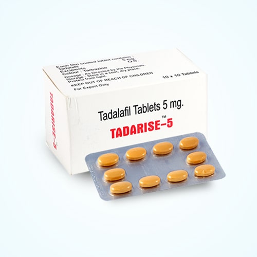 Tadarise 5 Mg | Tadalafil | 30% Off + Free Shipping