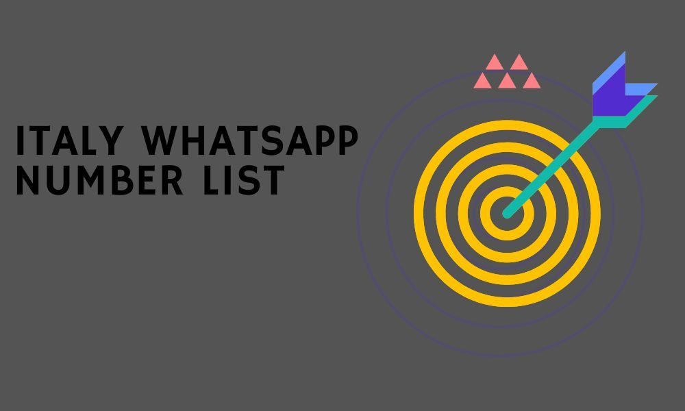 High Responsive Italy WhatsApp Number List Database