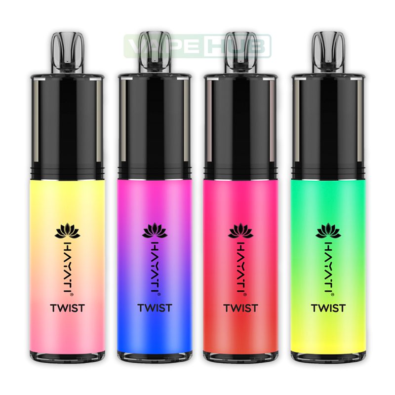 Hayati Twist 5000 Disposable Pod Kit | 3 for £25