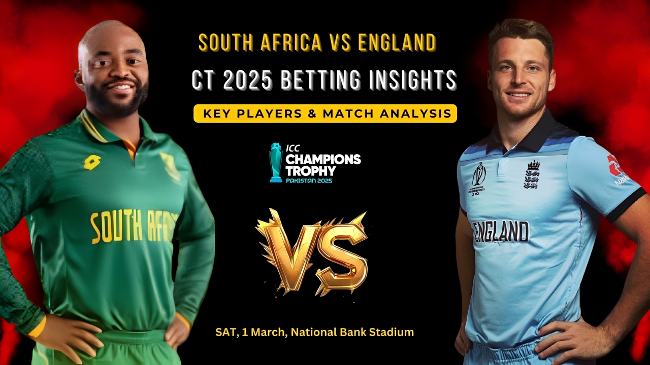 SA vs ENG CT 2025 Betting Insights – Key Players & Match Analysis