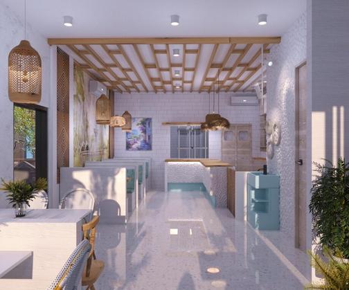 Bakery Shop Interior Design with Experience Design