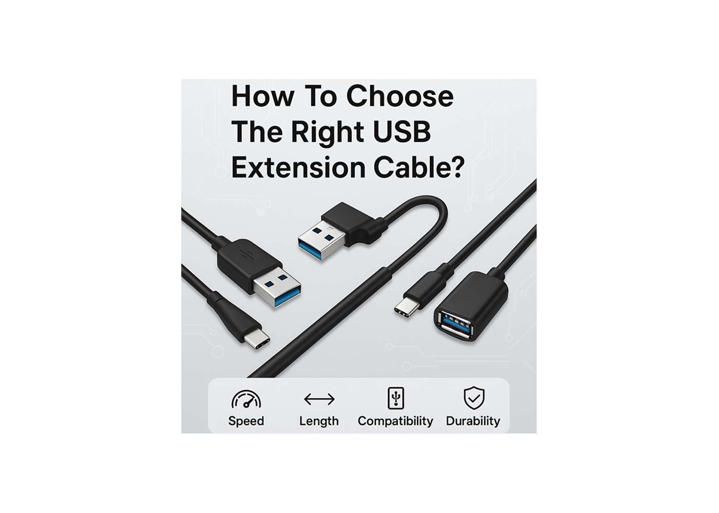 How to Choose the Right USB Extension Cable