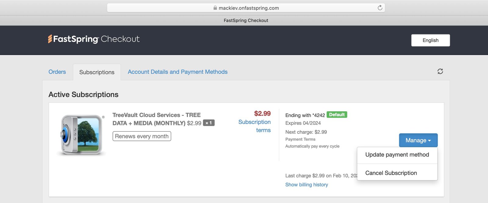 TreeVault Account and FAQs - FTM Support