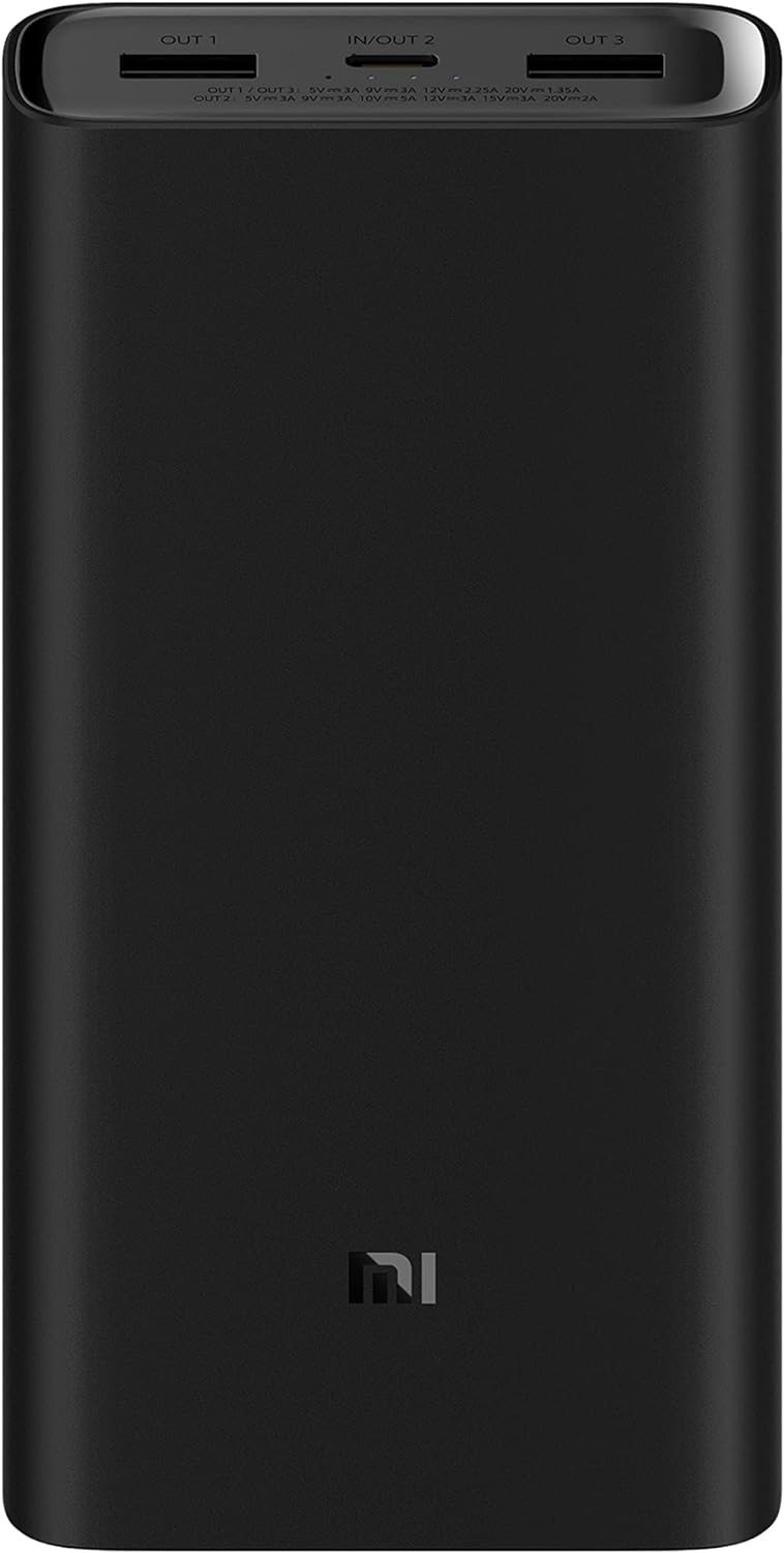 Xiaomi VXN4304GL Redmi Fast Charge Power Bank 20000mAh - black - Omni Electronics