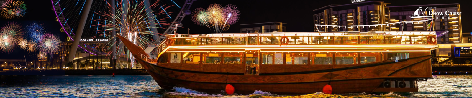 New Year Dhow Cruise Dinner in Dubai Marina 2025/2026