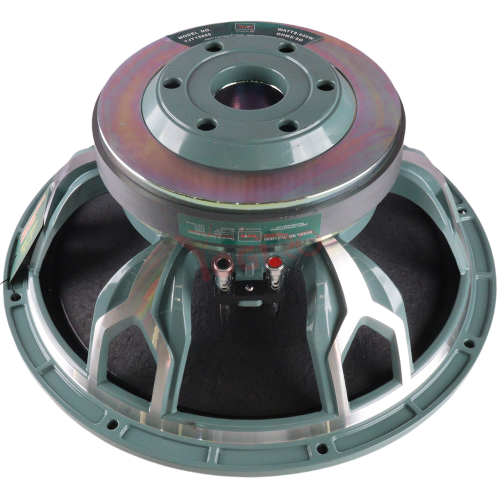Ferrite DJ Speaker 15 Inch 650 Watt Model YJY15600 Speaker - Yogi Pro