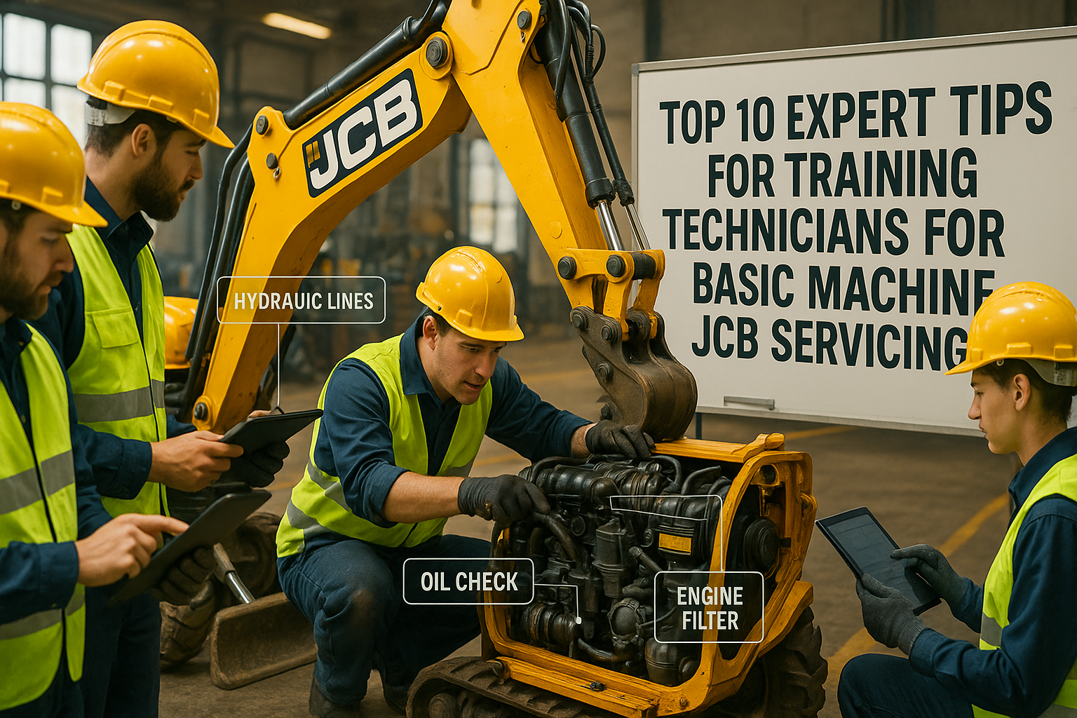 Top 10 Expert Tips For Training Technicians for Basic Machine JCB Servicing - dailyblogsupdate