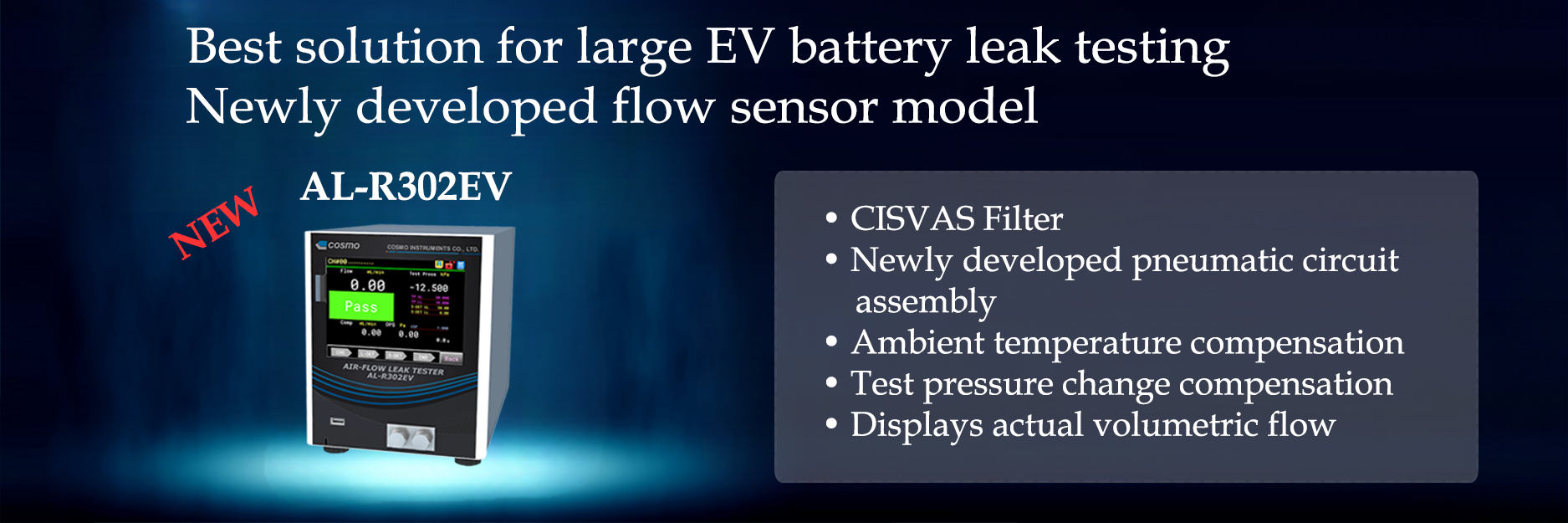 Precision Leak Detection Equipment Manufacturer in India | Cosmo