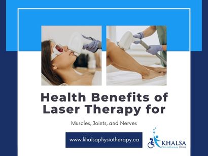 Health Benefits of Laser Therapy for Muscles, Joints, and Nerves
