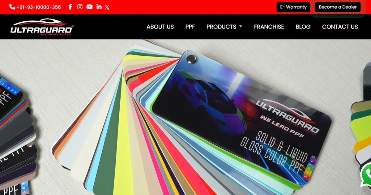 Paint Protection Film for Cars by Ultraguard