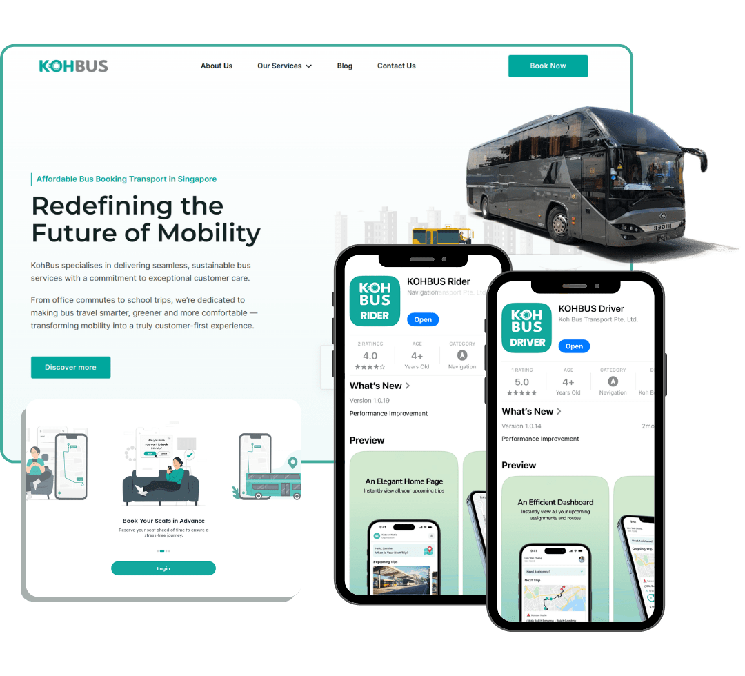 Best Bus Transport Services in Singapore | Book Now!