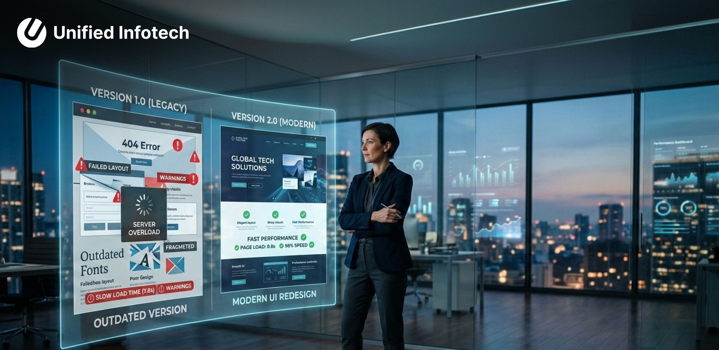 Why CTOs Need a Website Redesign, Not Just Optimization