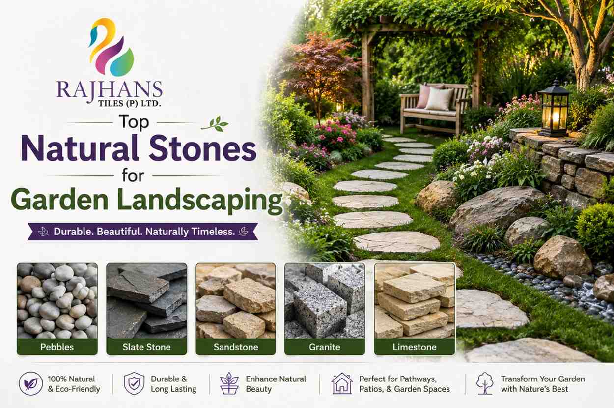 Top Natural Stones for Garden Landscaping