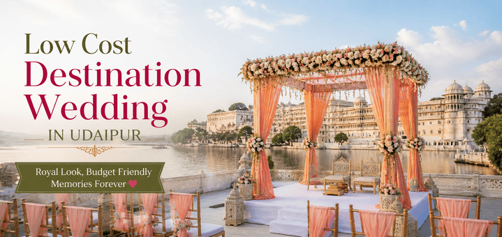 Low Cost Destination Wedding in Udaipur | Budget Luxury Weddings by Decor Destination