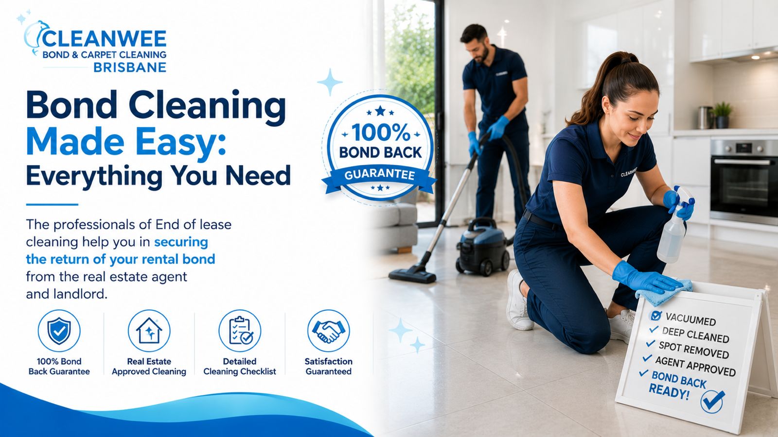Bond Cleaning Guide: Tips to Get Your Full Bond Back