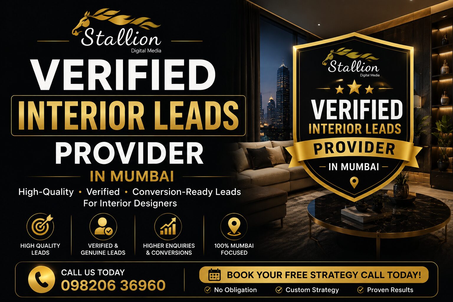 Verified Interior Leads Provider in Mumbai | Stallion