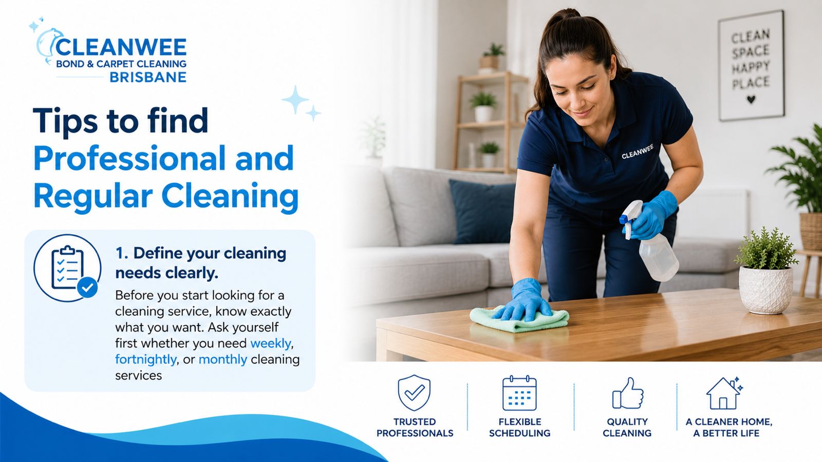 Tips to Find Professional and Regular Cleaning Services