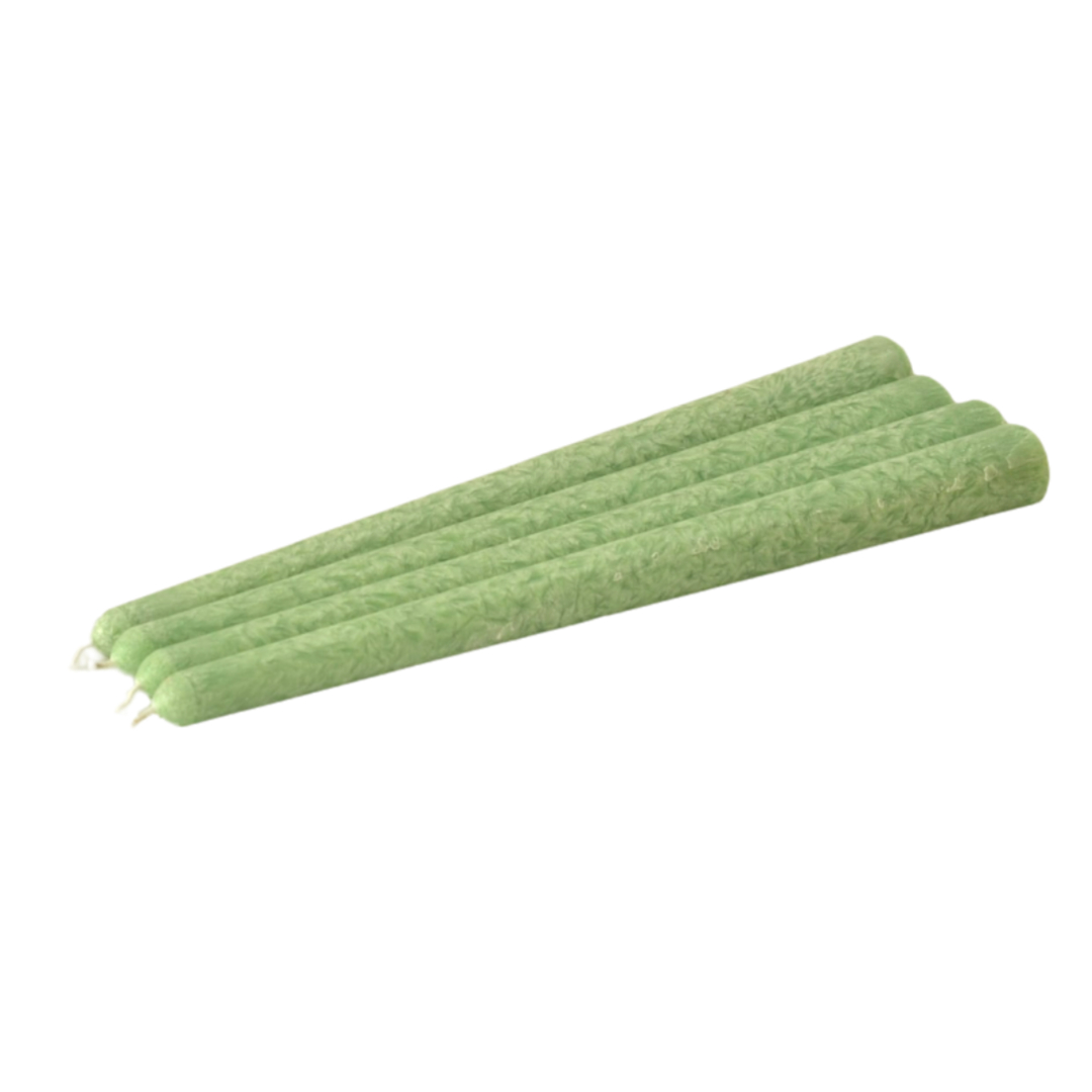 Green Taper Candle Online | Palm Lights UAE