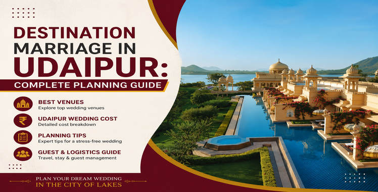 Destination Marriage in Udaipur | Cost, Venues & Planning Guide