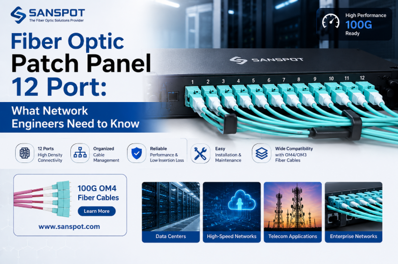 Fiber Optic Patch Panel 12 Port: What NetworkEngineers Need to Know