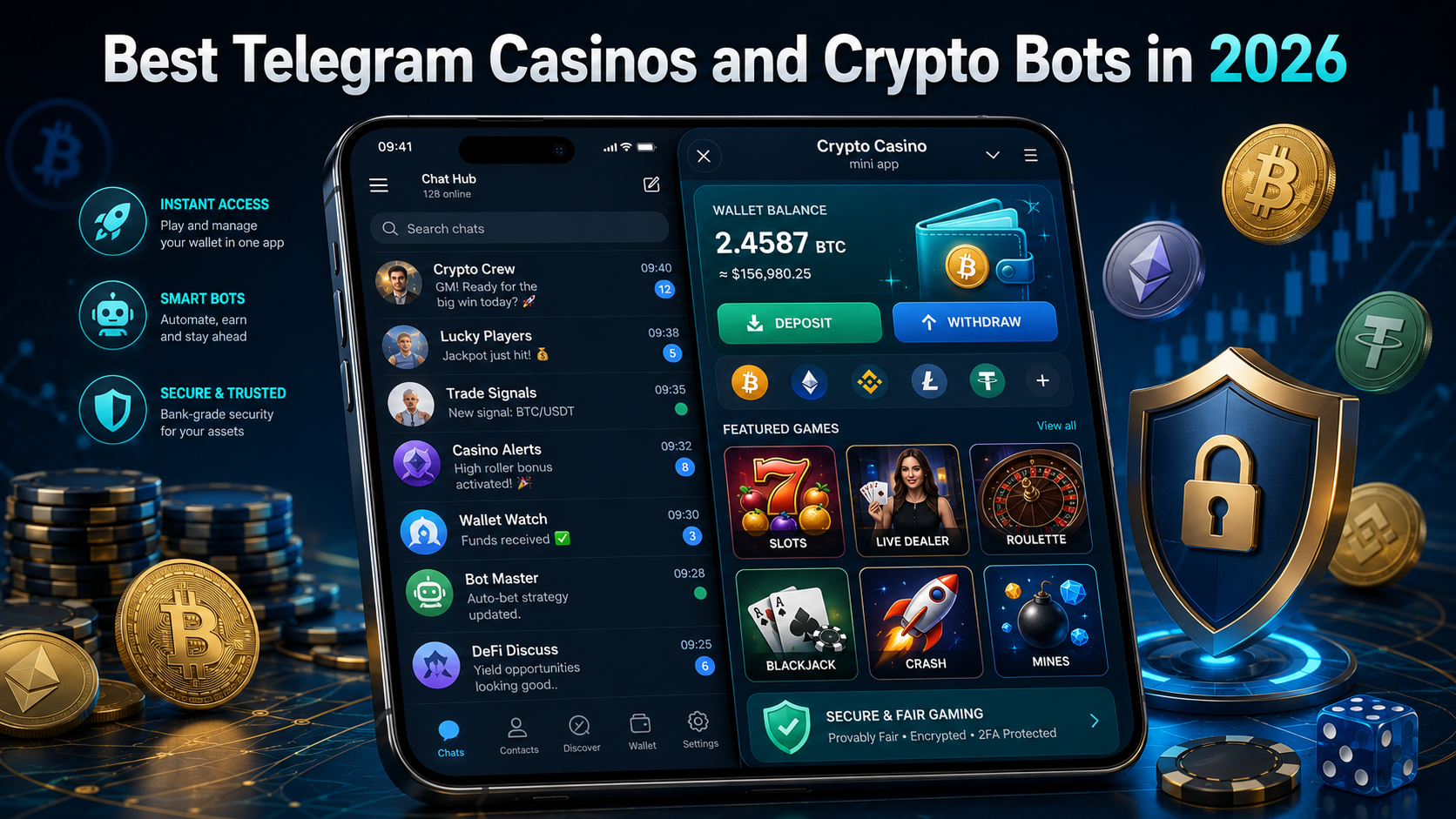 Best Telegram Casinos 2026: Top Crypto Bots Ranked