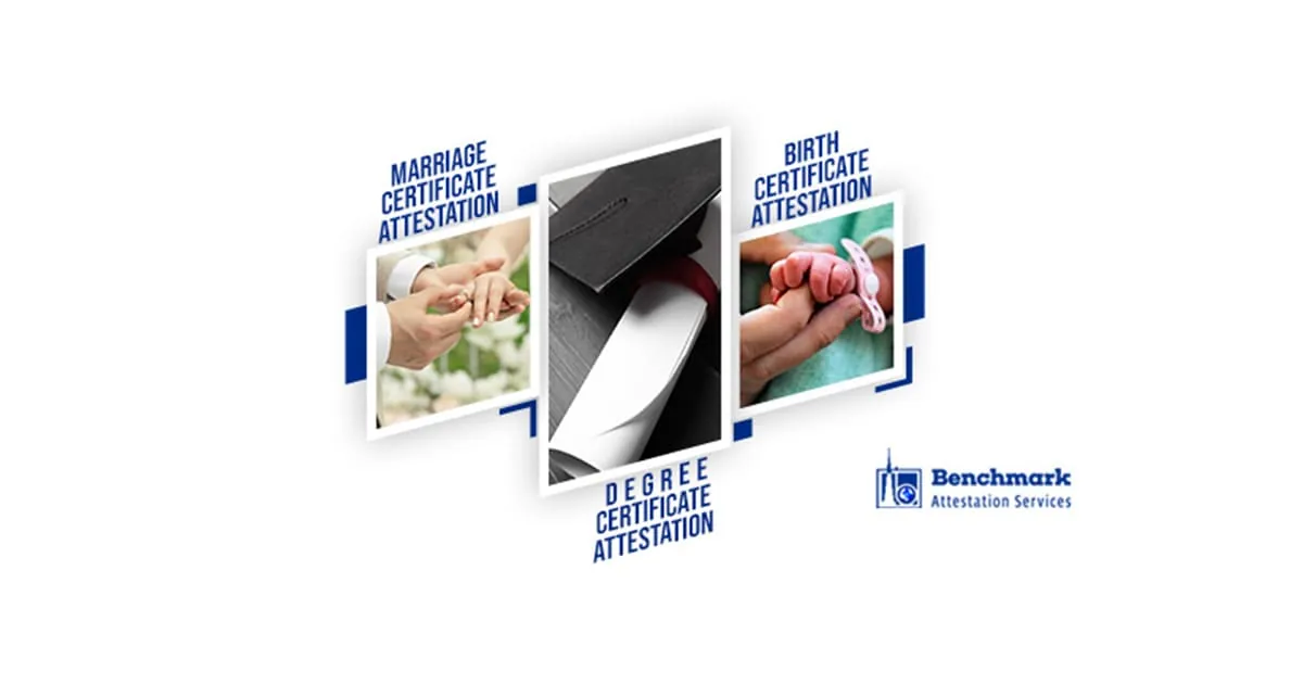 Certificate Attestation in Dubai | Benchmark Attestation