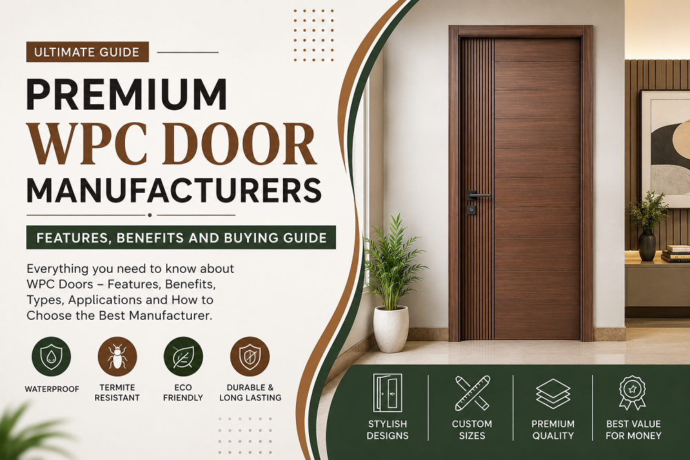 Premium WPC Door Manufacturers: Features, Benefits and Buying Guide