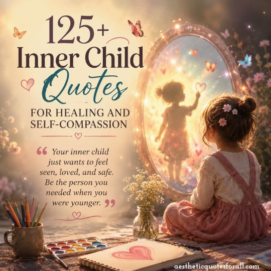 125+ Inner Child Quotes for Healing and Self-Compassion