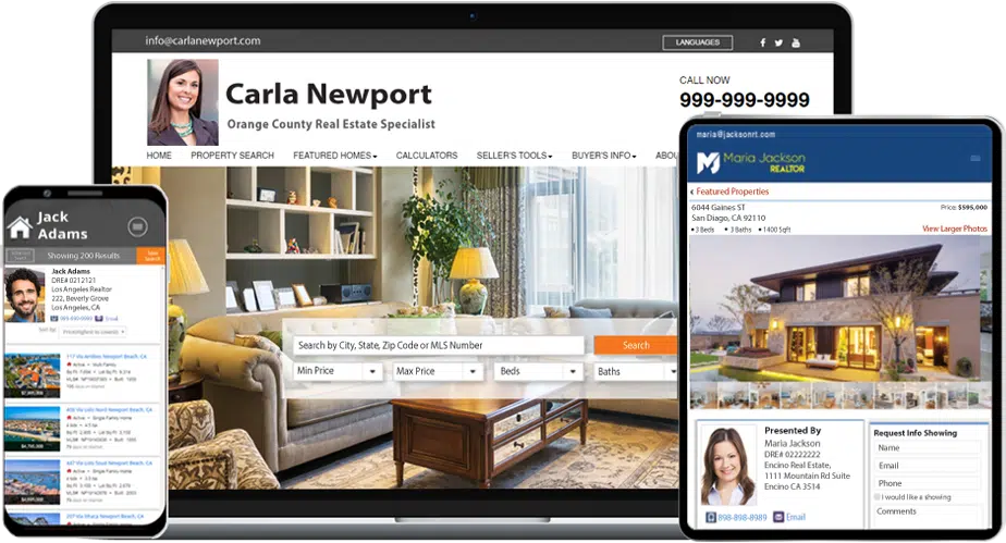 Real Estate Websites for Agents & Realtors with IDX Systems