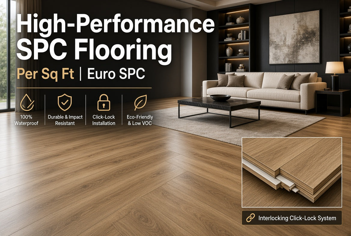 High-Performance SPC Flooring Per Sq Ft | Euro SPC – Euro SPC