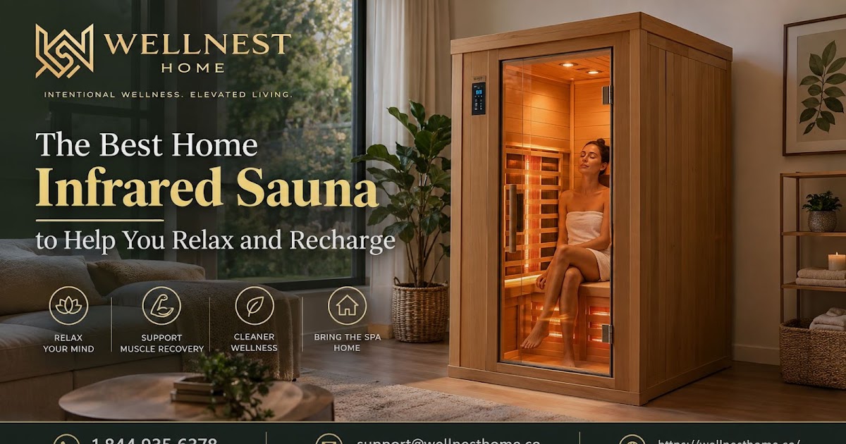 Best Home Infrared Sauna to Help You Relax and Recharge
