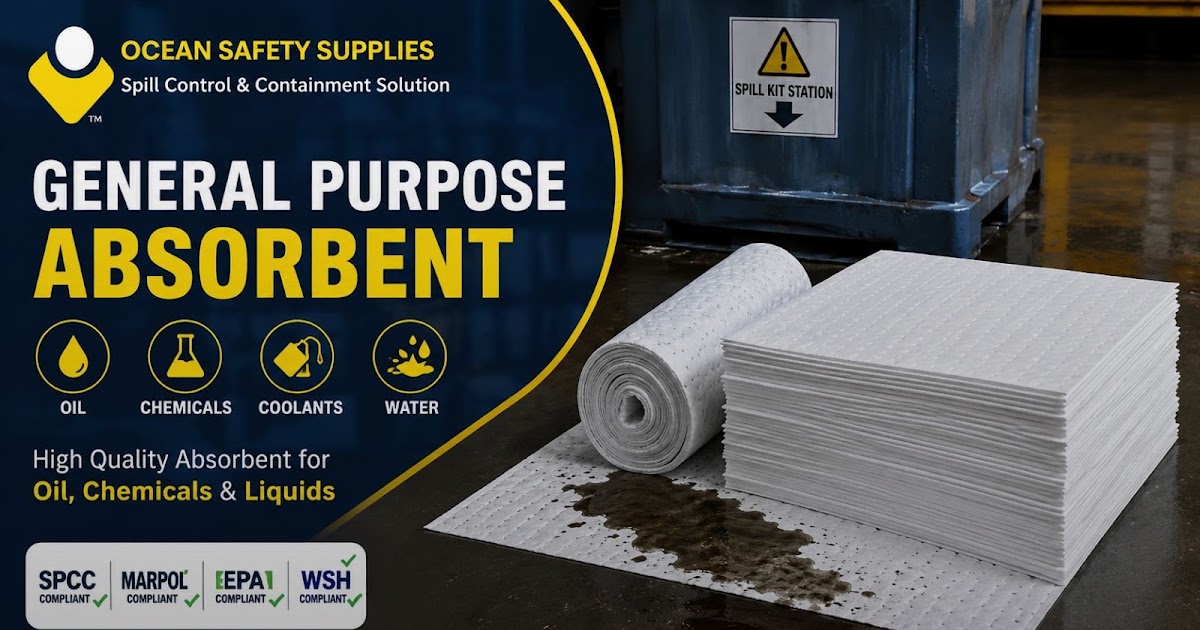 General Purpose Absorbent: A Smarter Solution for Industrial Spills