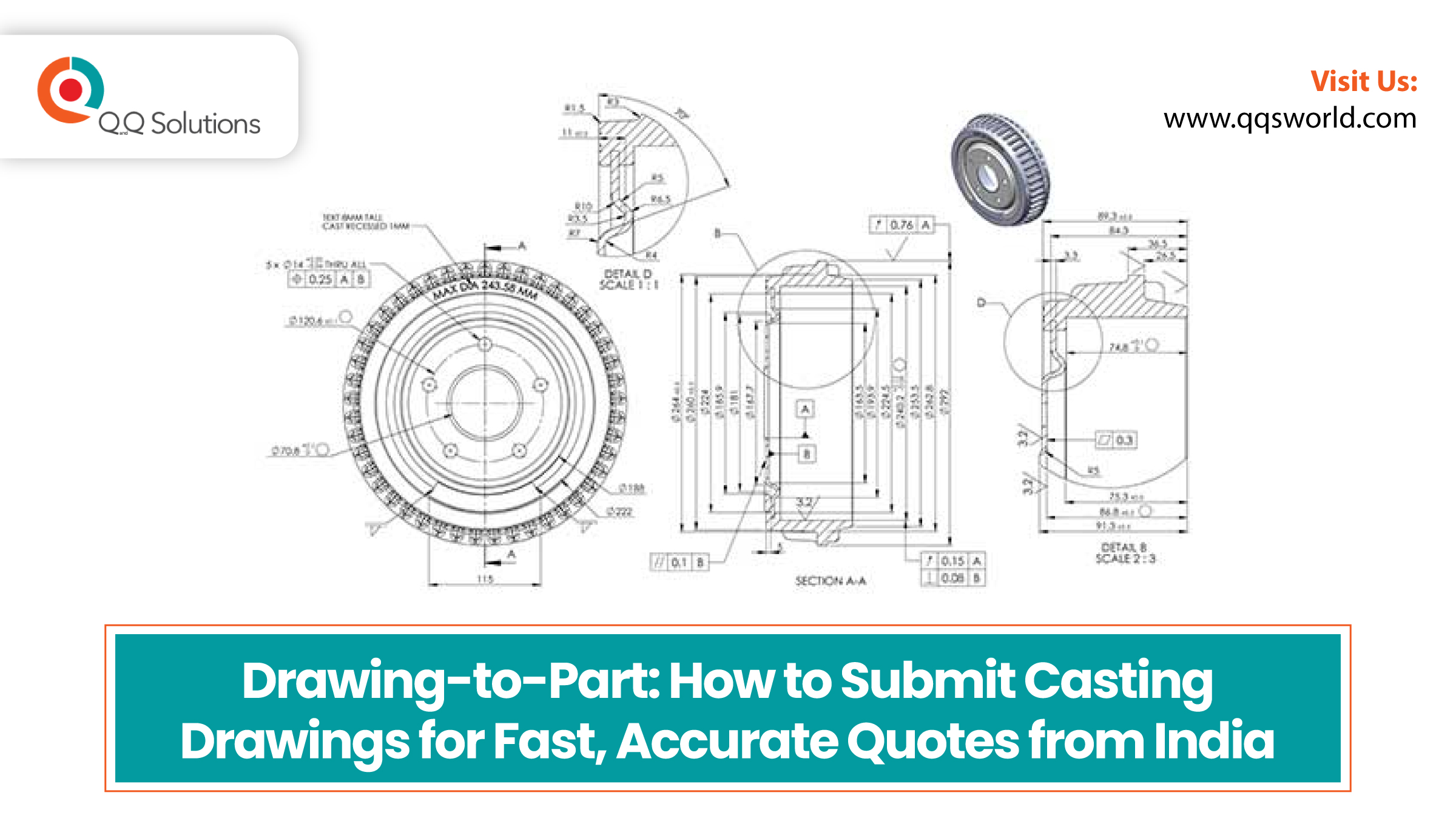 Casting Drawings: Fast Accurate Quotes from India