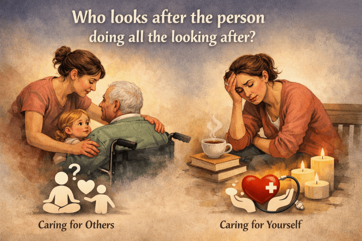 Who looks after the person doing all the looking after? – Emotional Wellness